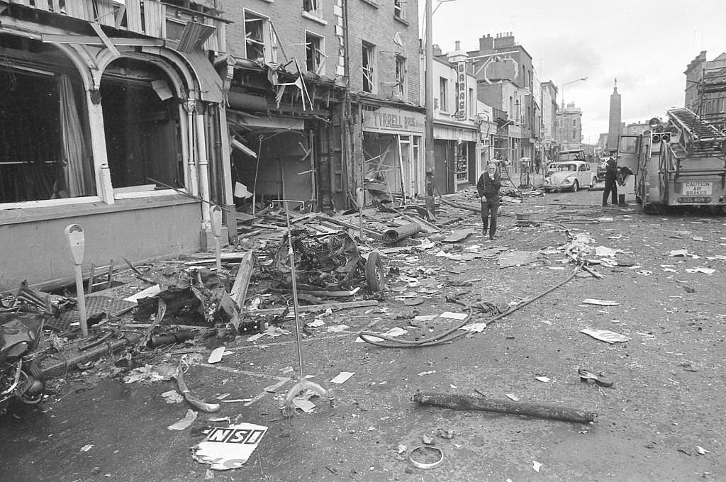 Dublin Bombing, Parnell Street, 1974