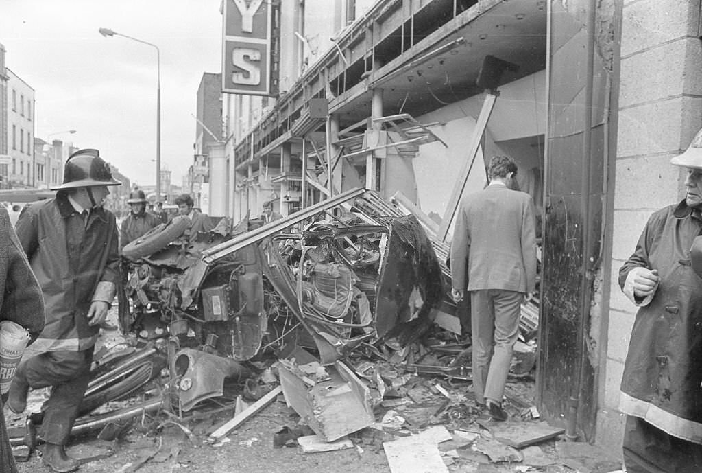 Dublin Bombing,Parnell Street, 1974
