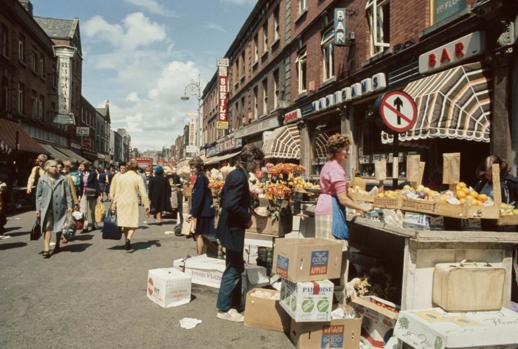 O'Connell Street, Dublin, 1970s