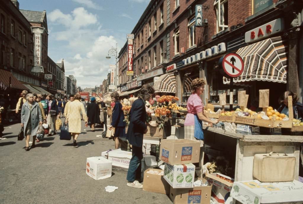 O'Connell Street, Dublin, 1970s