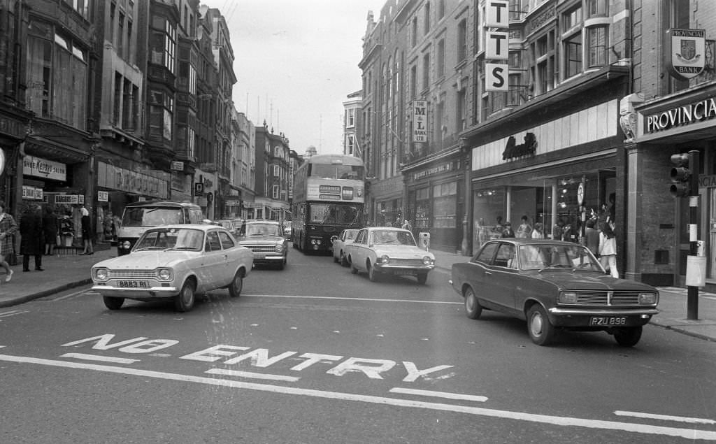 Grafton Street, Dublin 1971