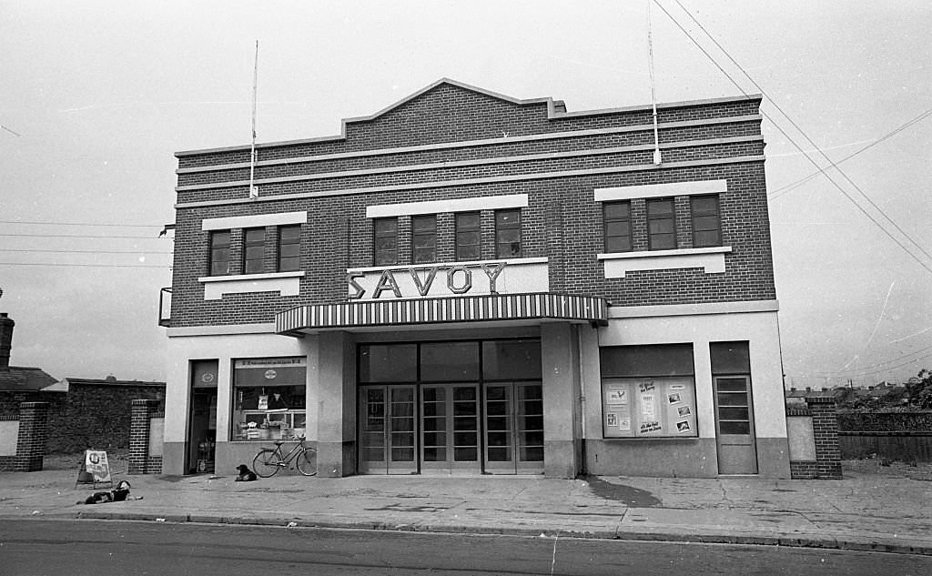 The Savoy Cinema in Balbriggan, Co. Dublin, Circa June 1971.