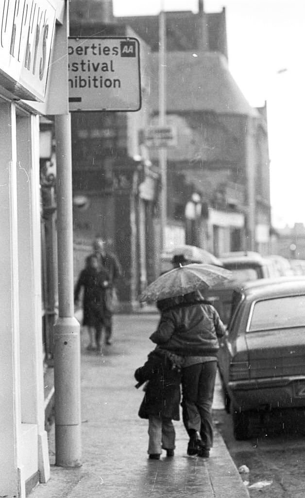 Scenes from The Liberties in Dublin, 1975