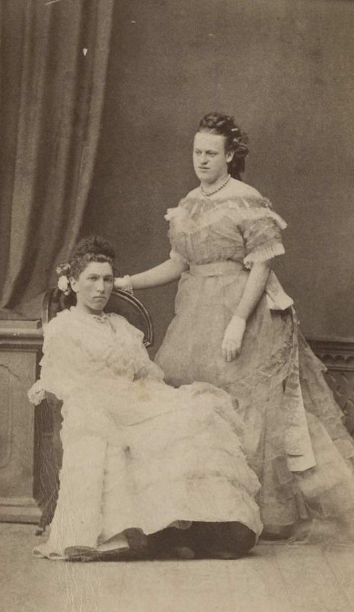 Historical Photos of Estonian frat students that participated in drag shows, 1870-1910