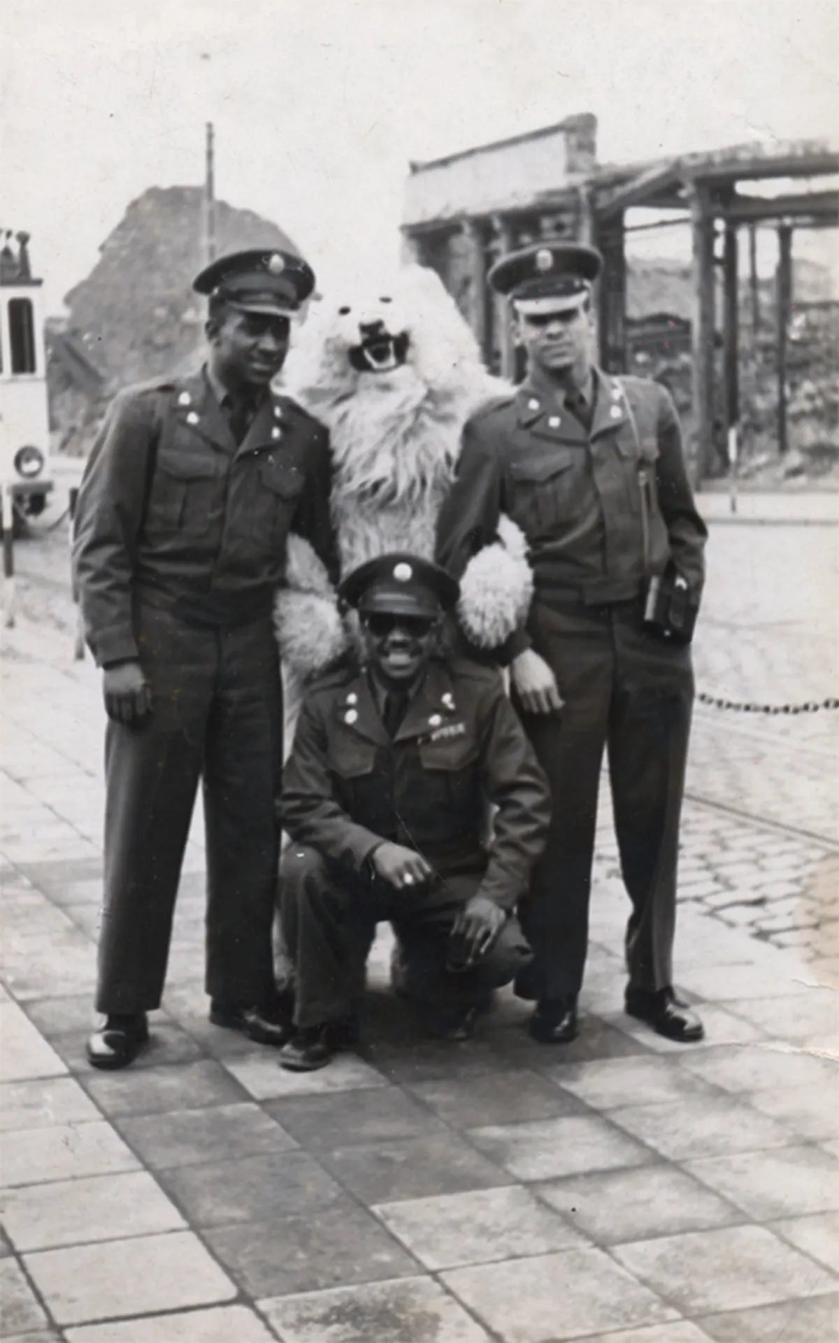 Fascinating Photos of Germans Posing with the Polar Bear Mascots, 1920-1970