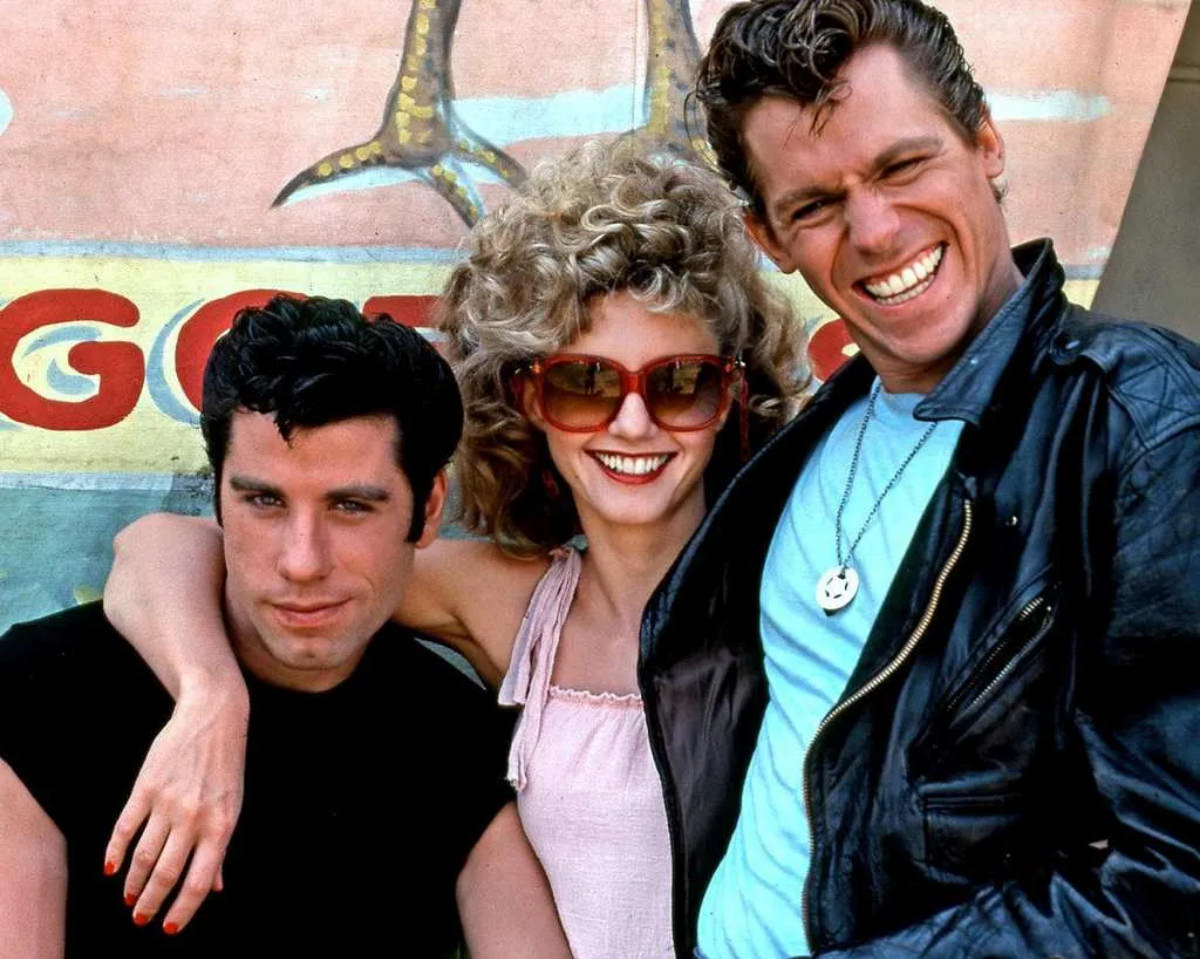 Stunning Behind-the-Scenes from the filming of 'Grease (1978)'