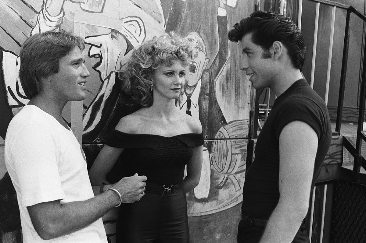 Stunning Behind-the-Scenes from the filming of 'Grease (1978)'