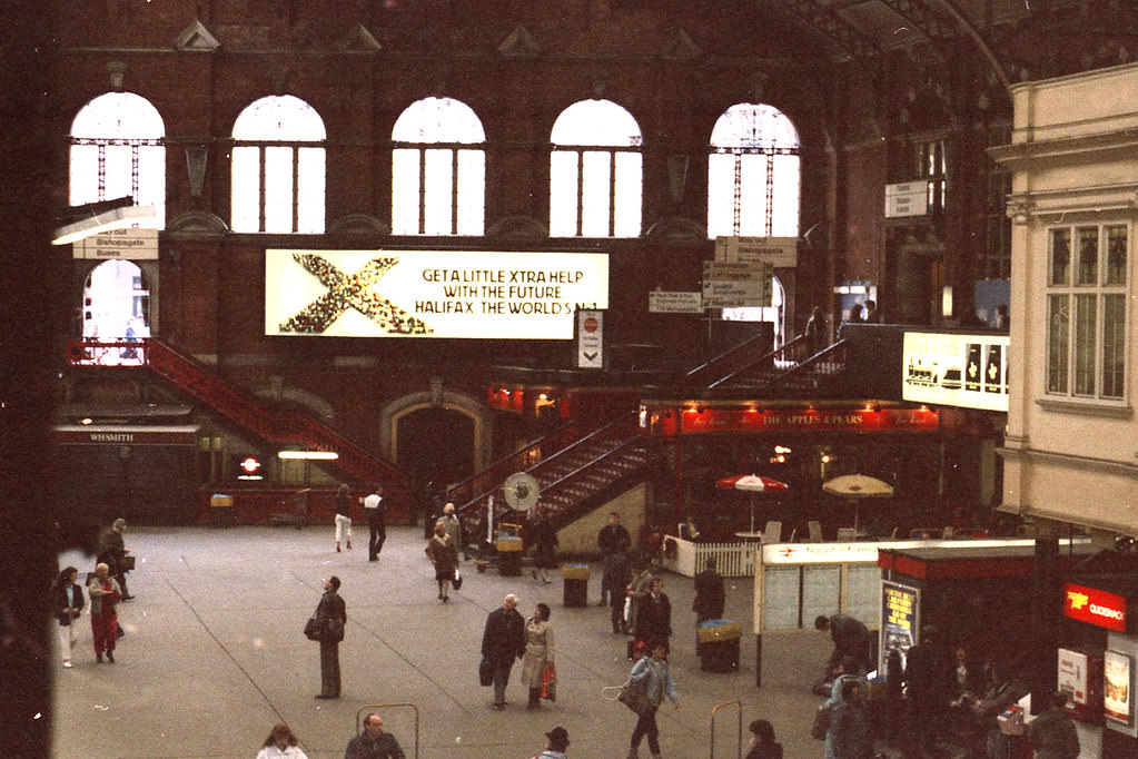Liverpool St Station, 1986