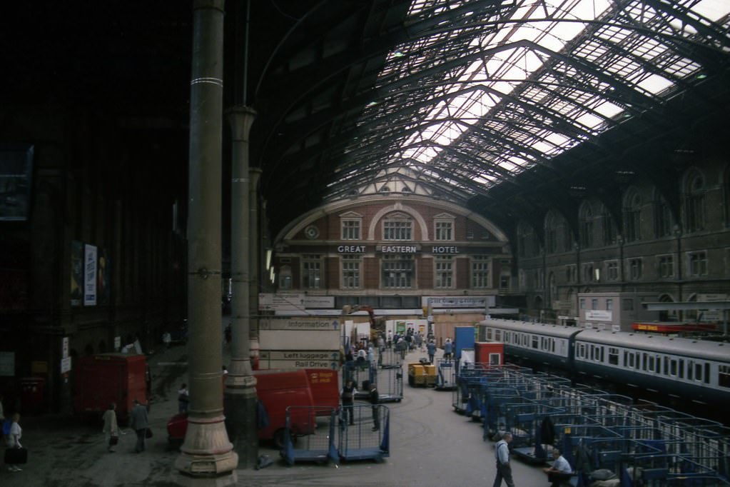 Liverpool Street Station, 24 July 1987