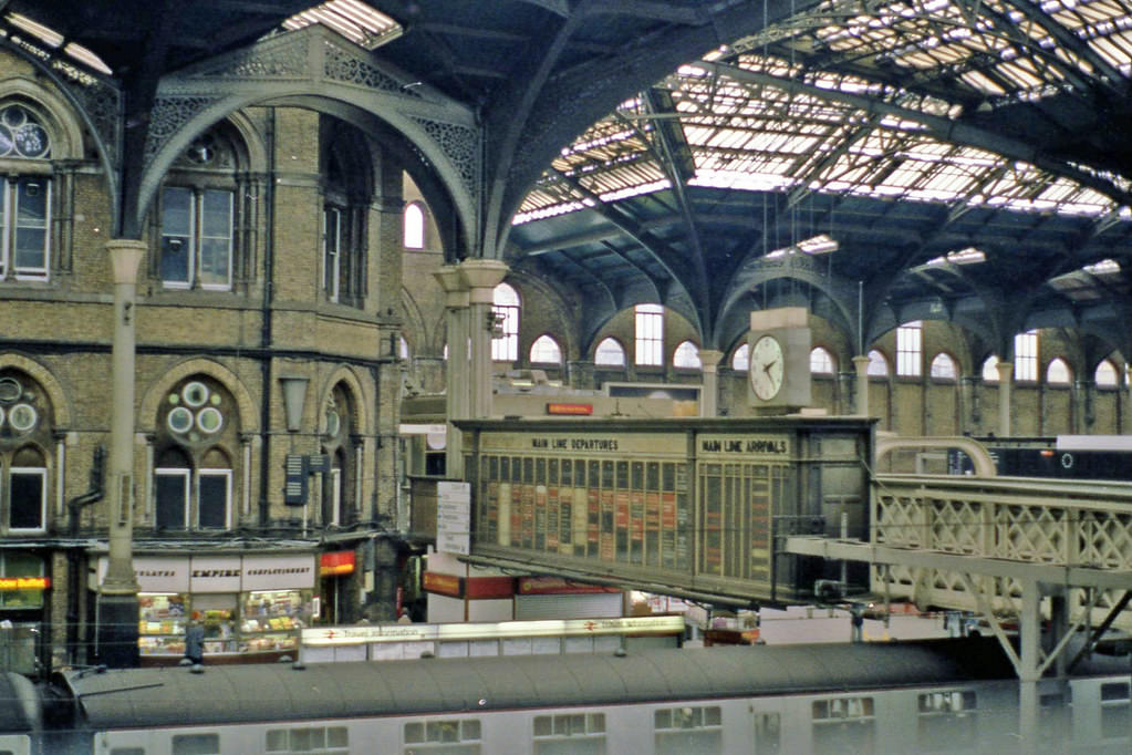 Liverpool St station, 1980