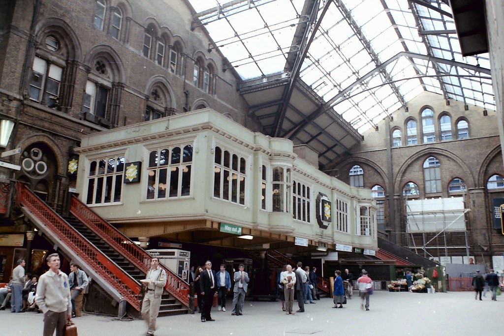 Liverpool Street Station, 6 May, 1988