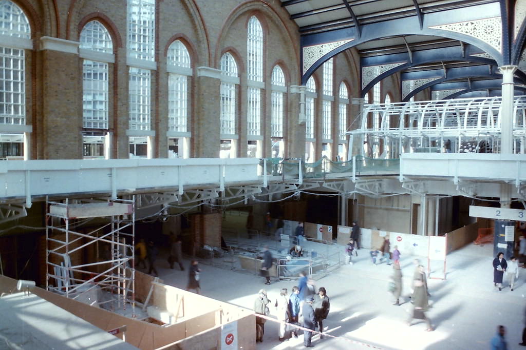 Liverpool Street rebuilding nearly complete, 19 Feb, 1991