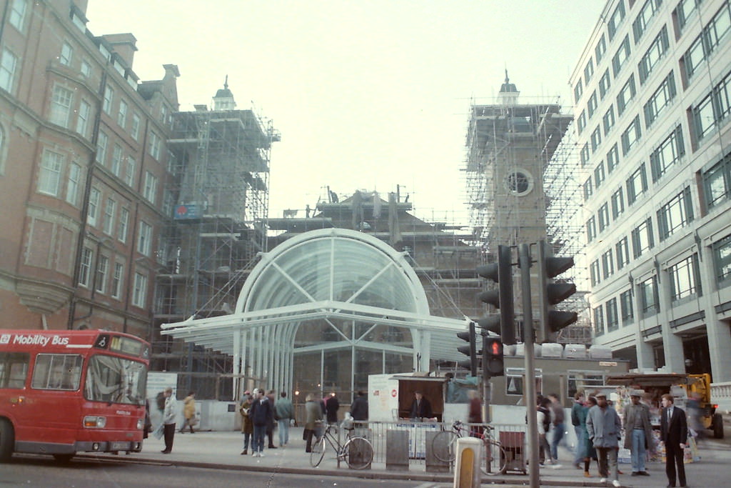 Liverpool Street rebuilding nearly complete, 19 Feb, 1991