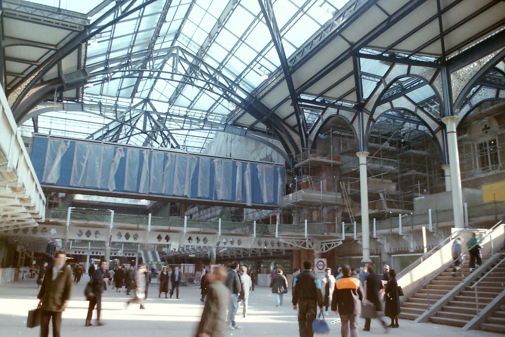 Liverpool Street rebuilding nearly complete, 19 Feb, 1991