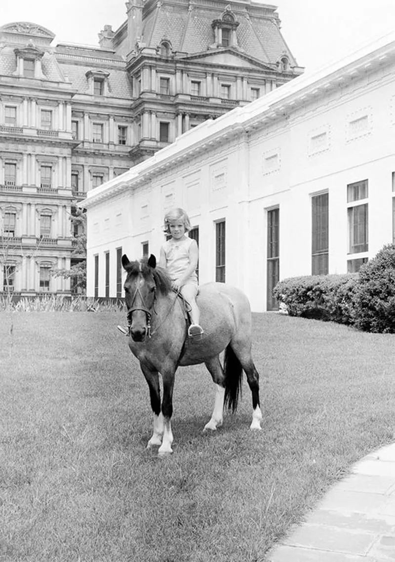 Macaroni: Photos of the Kennedys’ pony in White House, 1960s