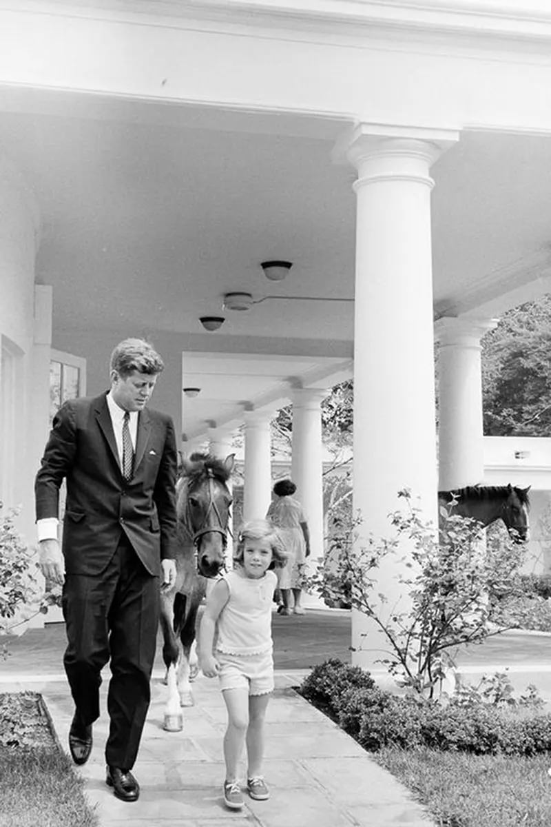 Macaroni: Photos of the Kennedys’ pony in White House, 1960s