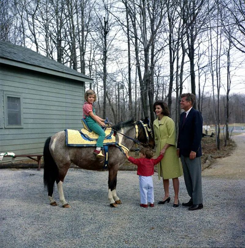 Macaroni: Photos of the Kennedys’ pony in White House, 1960s