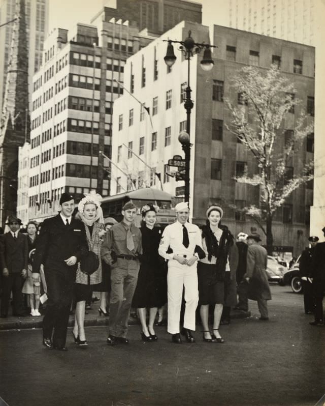 V-J Day Parade, 1945.