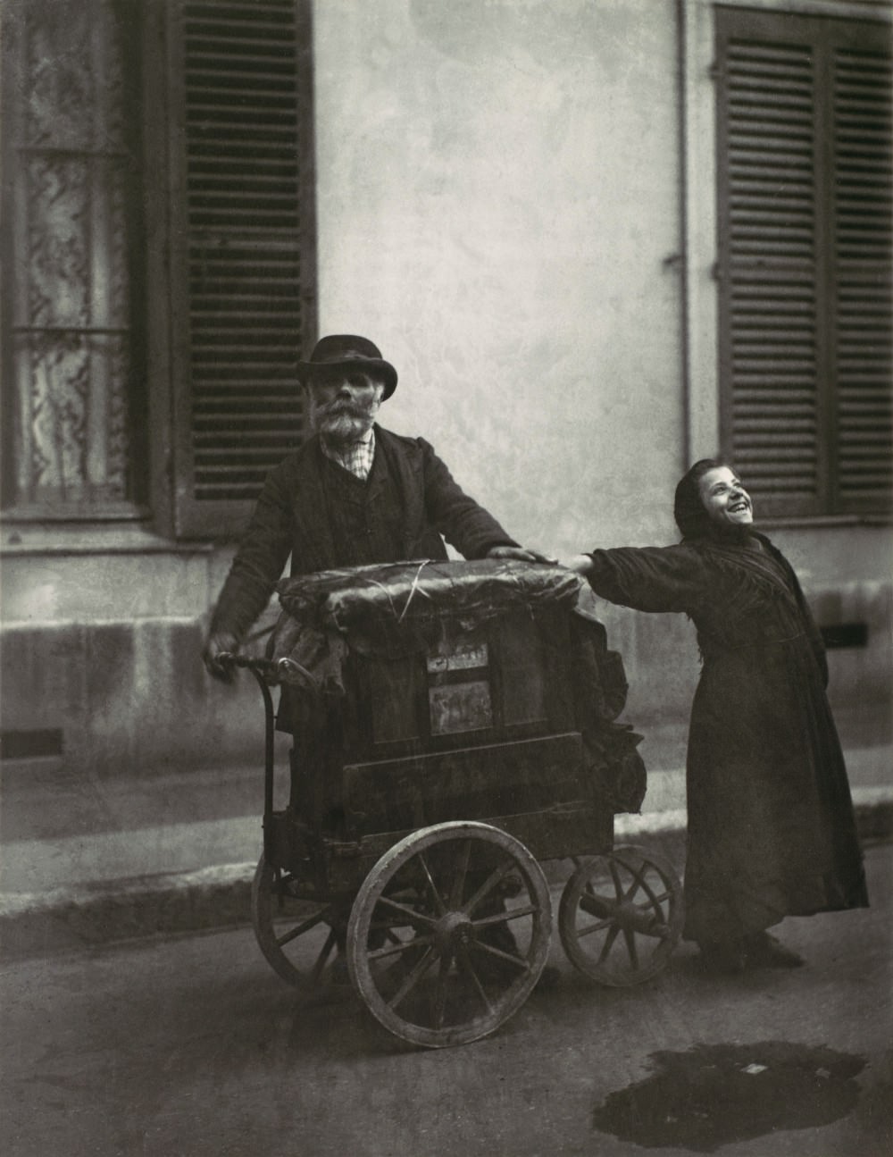 Street musicians, 1898.