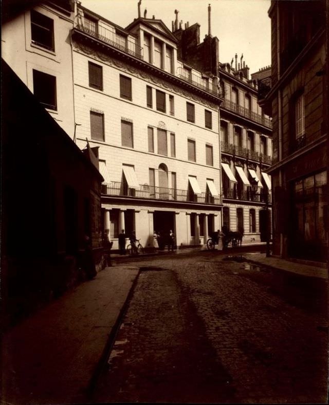 Maison de Benjamin Franklin – rue de Penthievre 26 , 1901.
