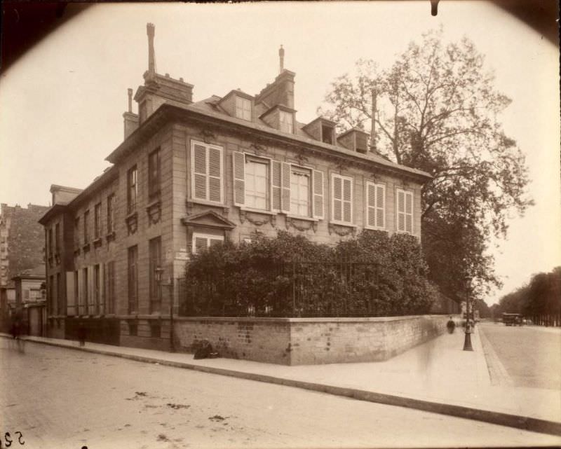 Hotel Thiroux de Montsange Rue de la Boetie 111, 1905.