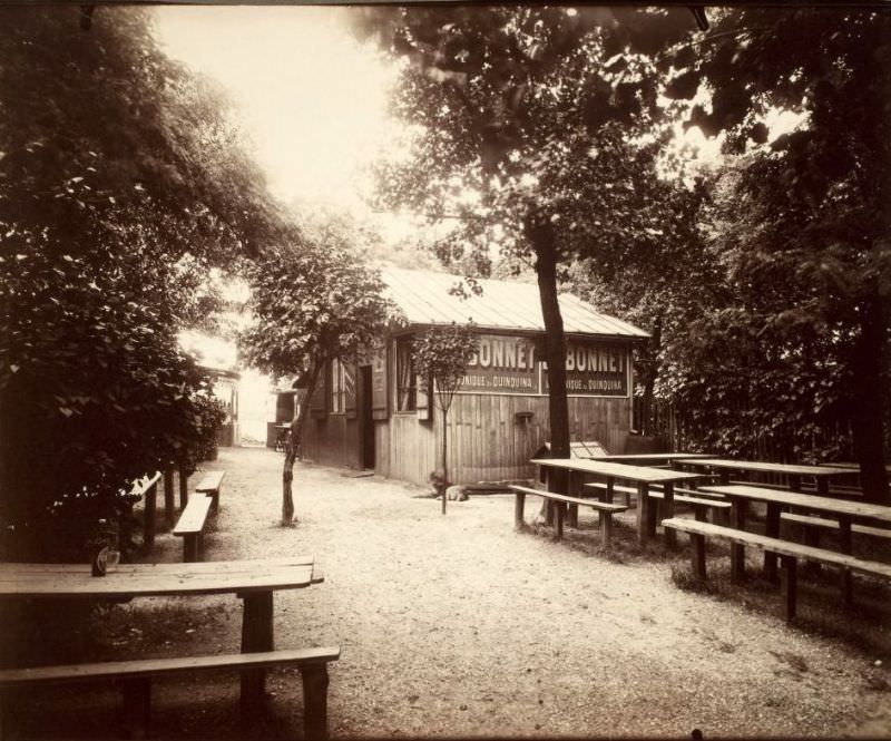 Porte de Menilmontant – glacis de fortifications Guinguette, 1907.