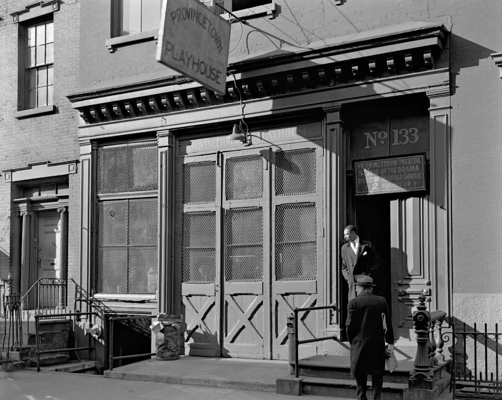 Provincetown Playhouse, 133 Macdougal Street, 1945