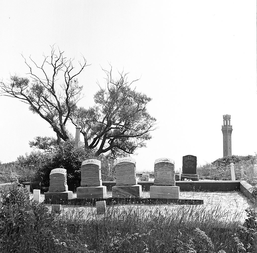 The cemetery, Provincetown, Massachusetts, 1948.