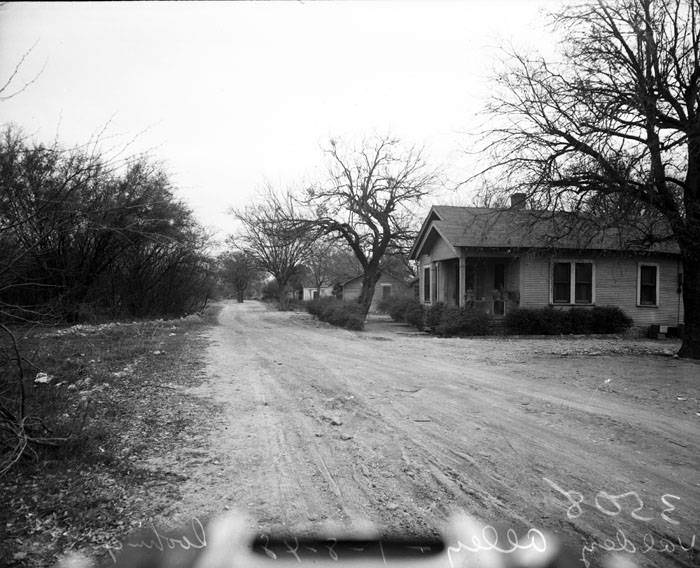 Houses on Valdez Alley, San Antonio, 1948