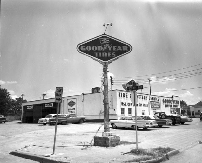 Goodyear Tire and Rubber Company Service Store 2, 423 Buena Vista Street, San Antonio, 1940s