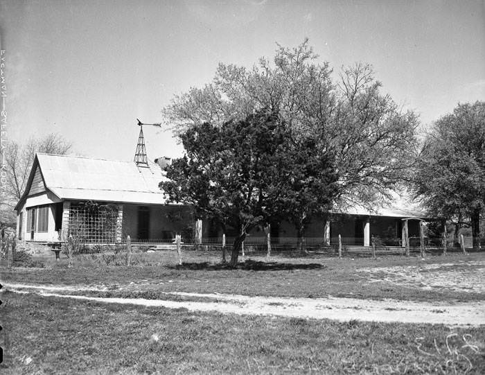 Officers quarters at Camp Verde, 1941