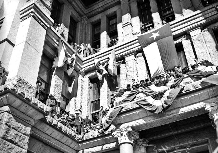 Views of the Jester and Shivers inauguration, 1947