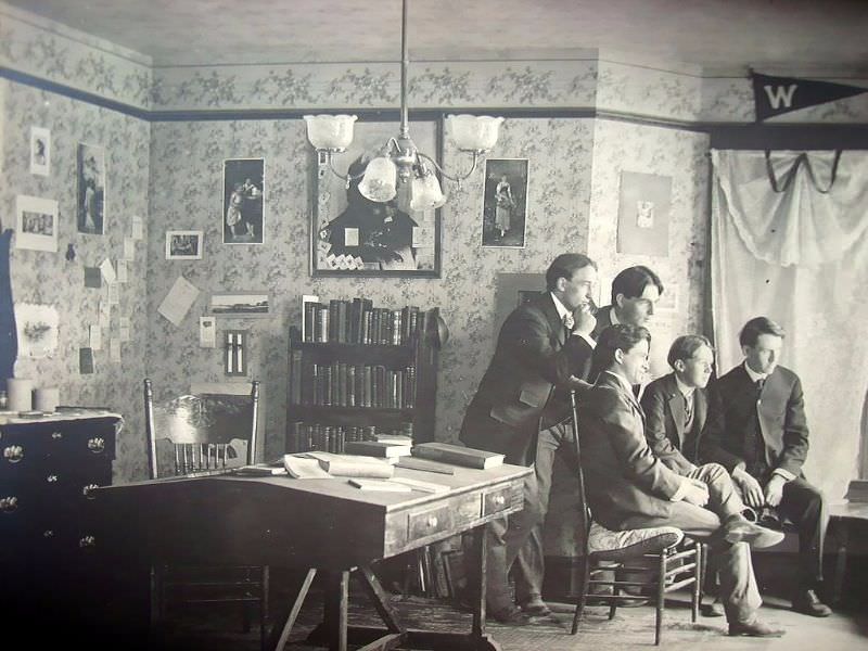 How Students decorated their Dorm Rooms from 1890s to 1950s