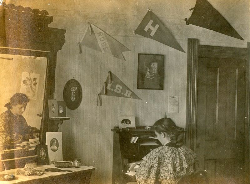 How Students decorated their Dorm Rooms from 1890s to 1950s