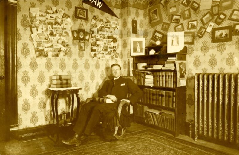 How Students decorated their Dorm Rooms from 1890s to 1950s