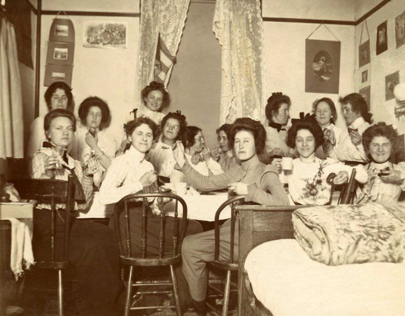 How Students decorated their Dorm Rooms from 1890s to 1950s