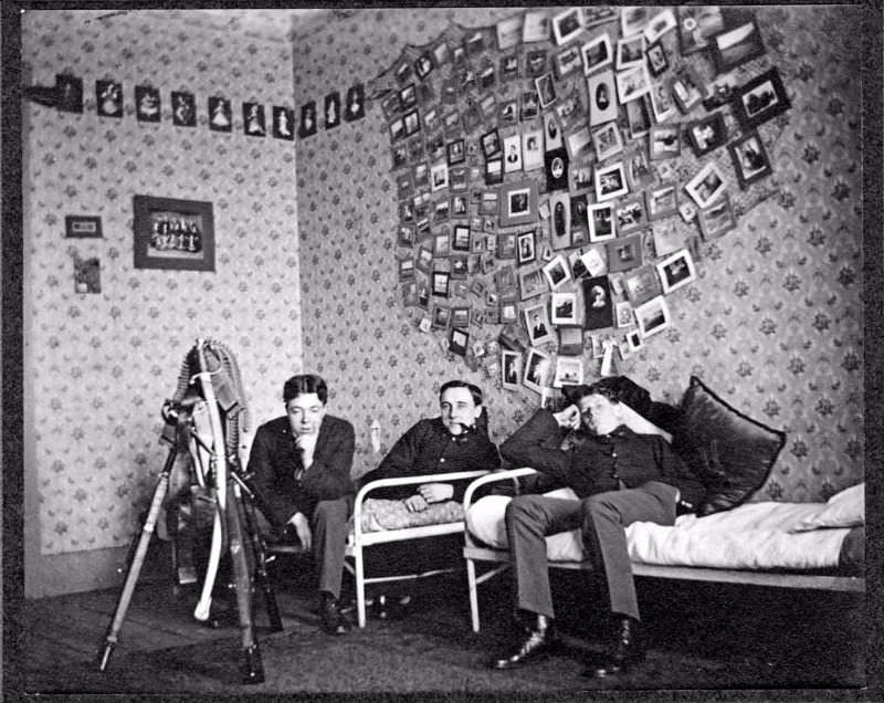 How Students decorated their Dorm Rooms from 1890s to 1950s