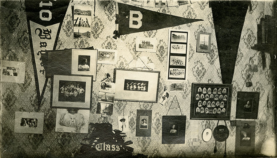 How Students decorated their Dorm Rooms from 1890s to 1950s