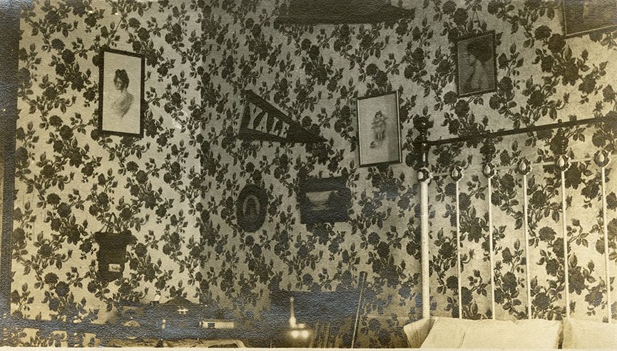 Baylor University dorm room, 1910