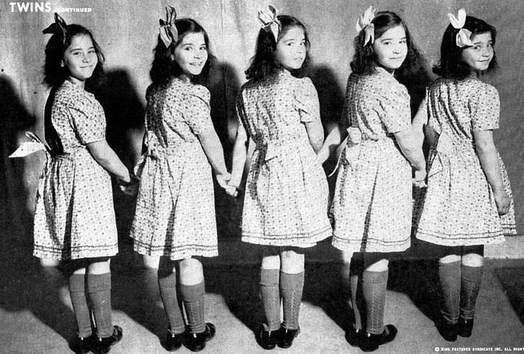 The Dionne Quints: Interesting Story and Photos of the first Quintuplets who survived Infancy and became a Sideshow Attraction