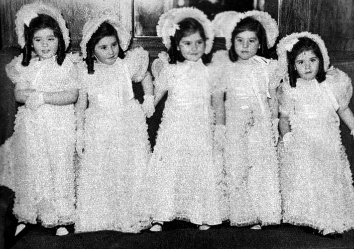 The Dionne Quints: Interesting Story and Photos of the first Quintuplets who survived Infancy and became a Sideshow Attraction