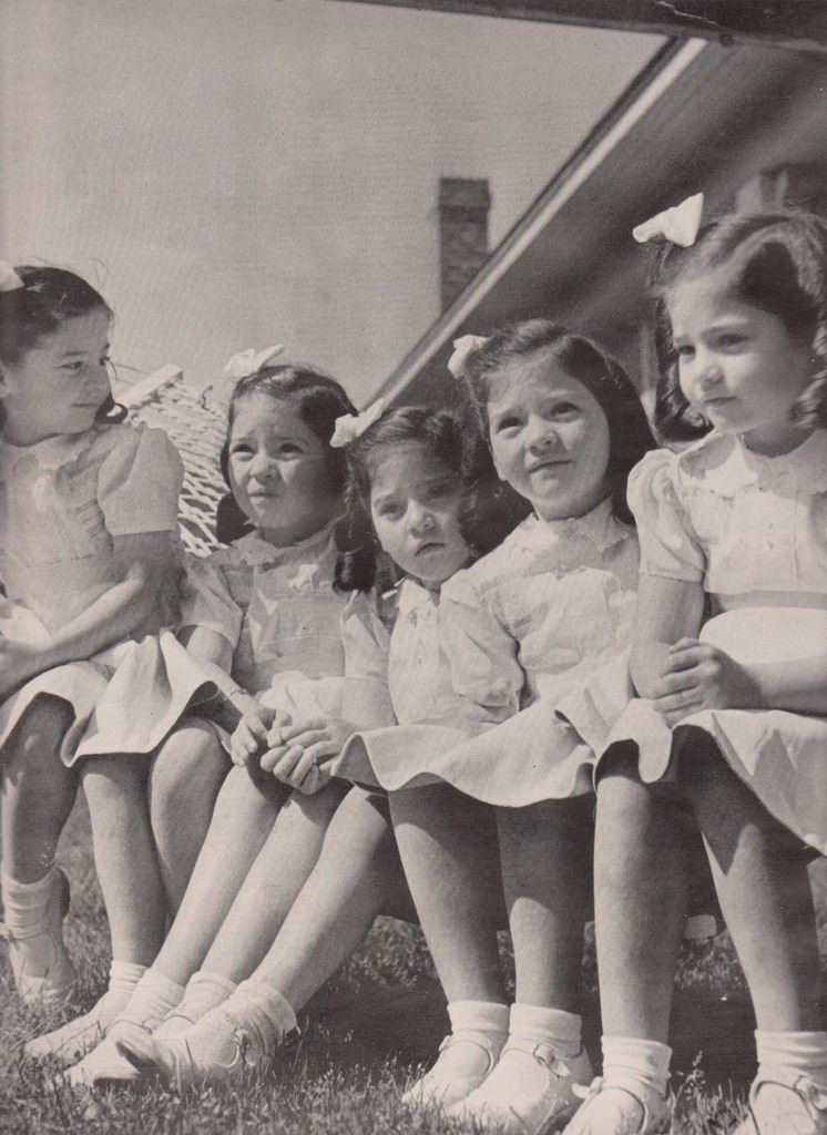 The Dionne Quints: Interesting Story and Photos of the first Quintuplets who survived Infancy and became a Sideshow Attraction