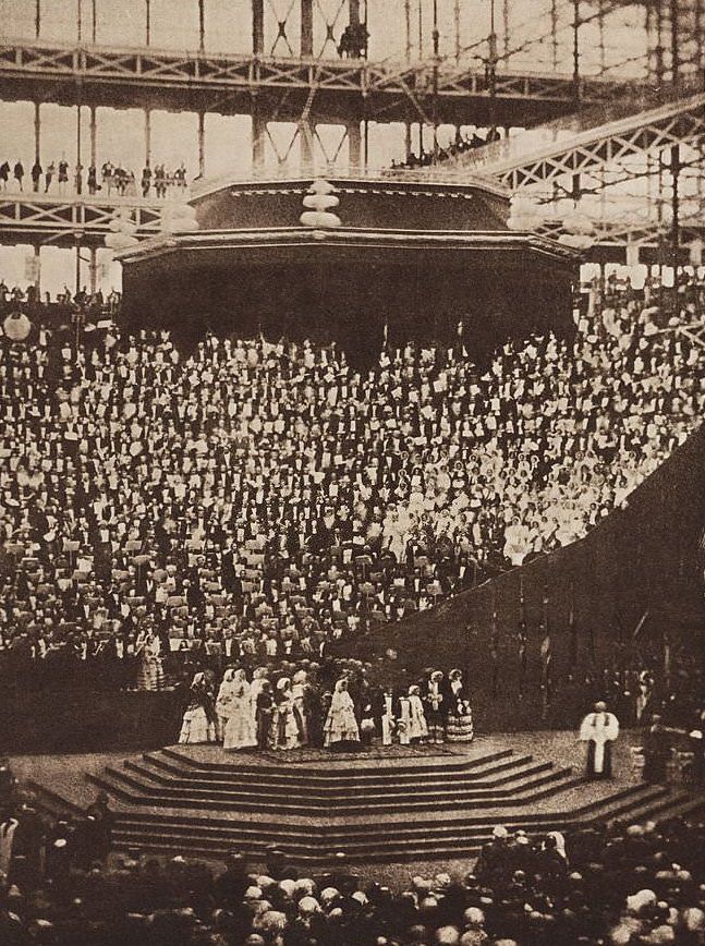 Opening ceremony, the Crystal Palace, London, 1851-1854.