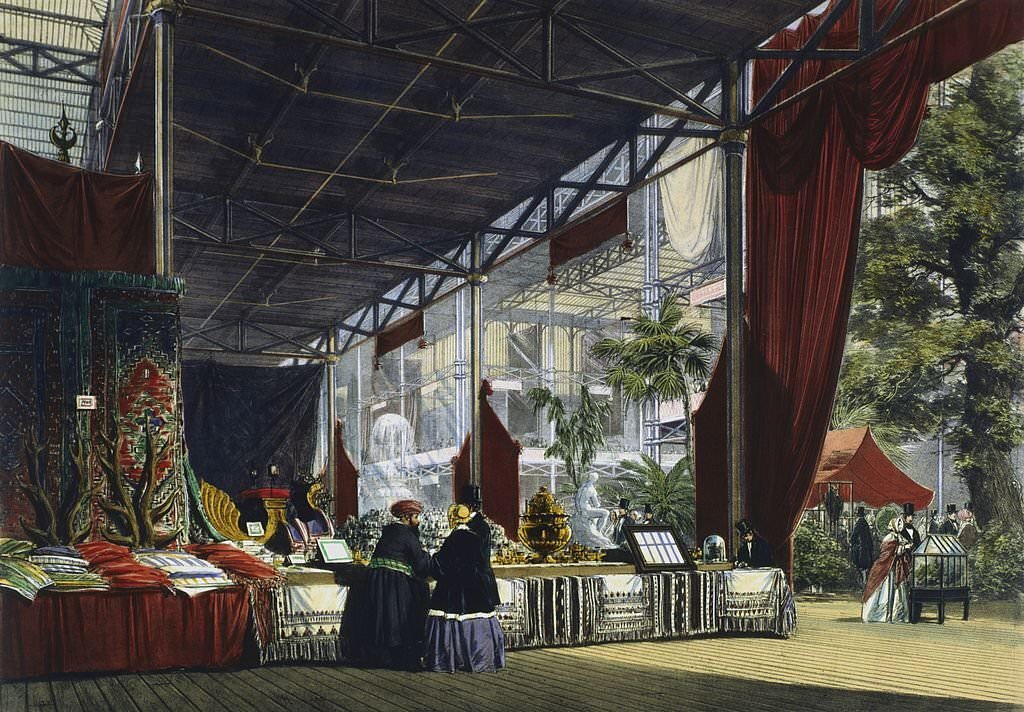 Great Exhibition, Hyde Park, London, 1851.