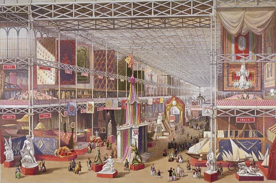 The Great Exhibition, Hyde Park, Westminster, London, 1851.