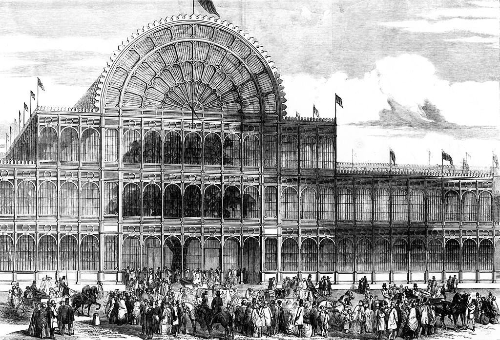 Crystal Palace, Hyde Park, London, 1851.