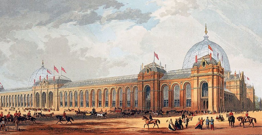 The Great International Exhibition , London, 1862.