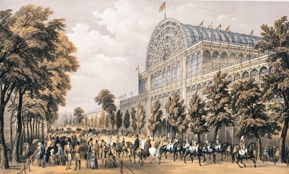 View of the South Side near the Princes Gate, Looking West , 1851.