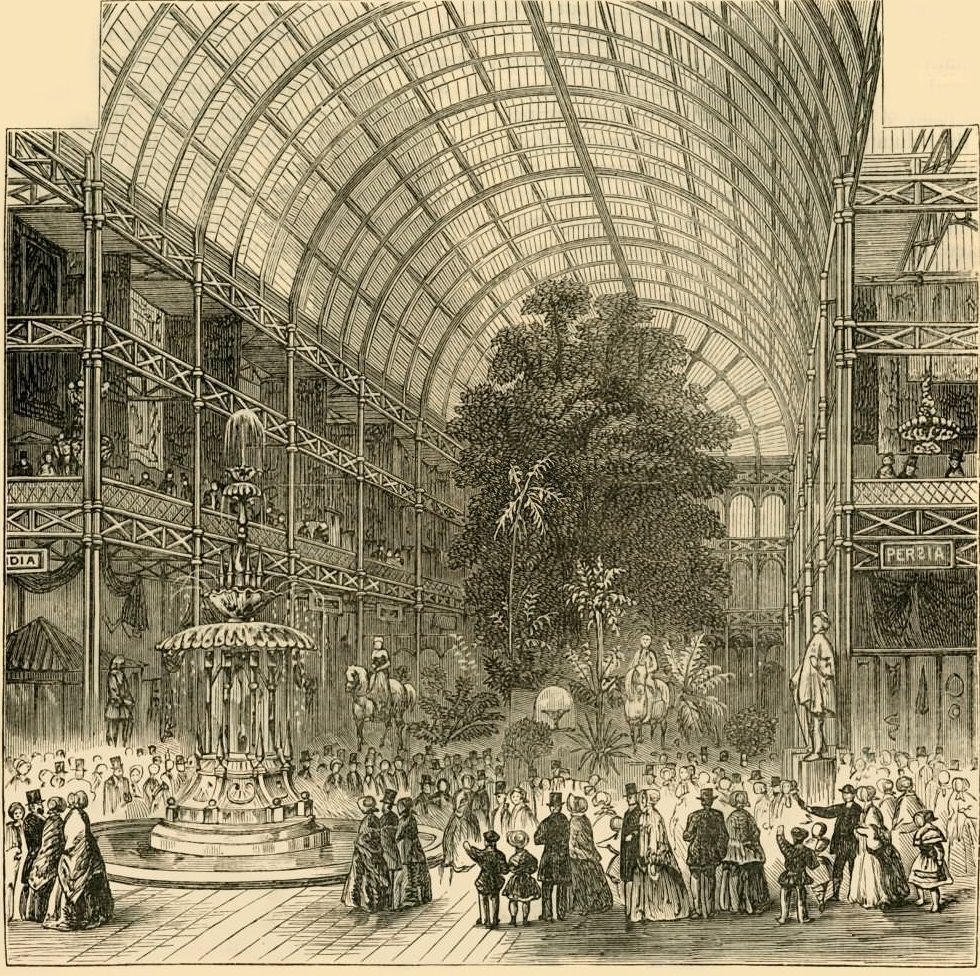 Nave of the Great Exhibition, 1851.