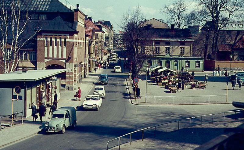 What Uppsala, Sweden looked like in the 1960s